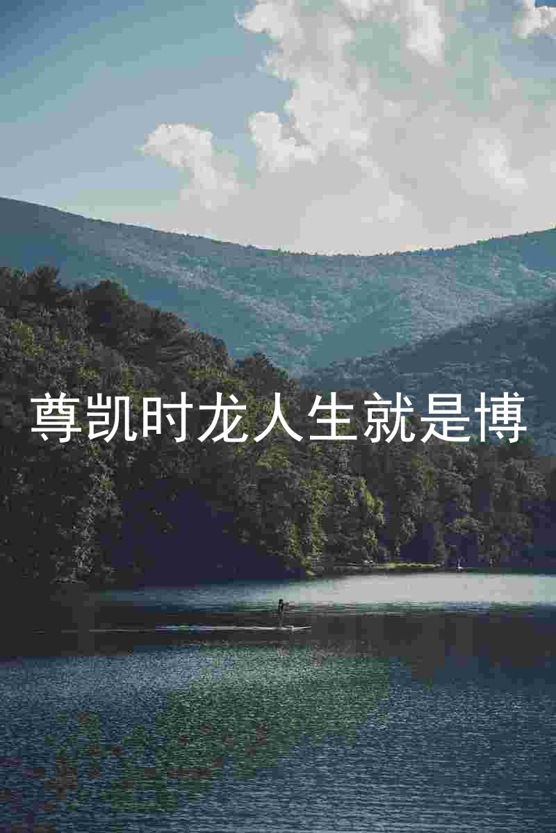 尊凯时龙人生就是博